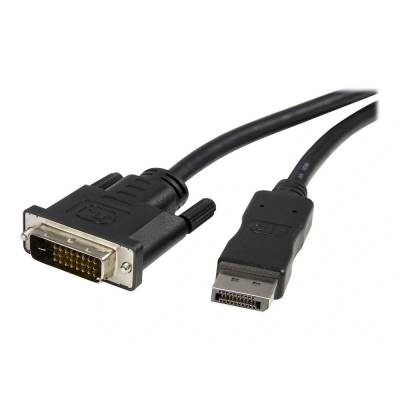 StarTech StarTech. com DP2DVIMM10 адаптер за видео кабел 3 м DisplayPort DVI-D Черен (DP2DVIMM10)