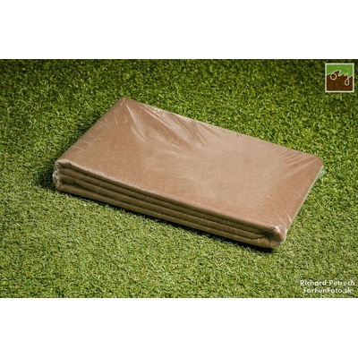 Textilie netkaná hnědá 45g/m² 1,6x10m
