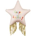 Party Deco Фолиев Балон Звезда с Ресни "Happy Birthday (FB308)