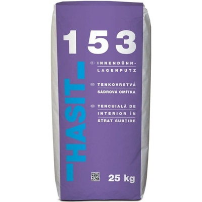 Hasit 153 Gips-Dunnlangenputz Omítka sádrová 0,5 mm 25 kg
