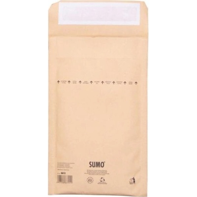 Bublinkové obálky recyklované SUMO 13,5x21,5cm hnědé
