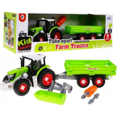 RKToys Traktor s vlečkou