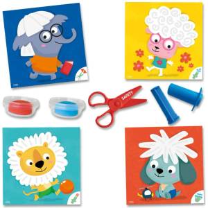 SES Creative Фризьорско студио с пластилин SES My First