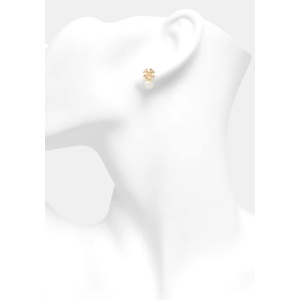 Tory Burch обици дамски месингови Moondance (184421)
