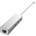DEVIA Адаптер за мрежа DEVIA Leopard Type-C 3.1 to RJ45/ USB 3.1 HUB Silver (B1018)
