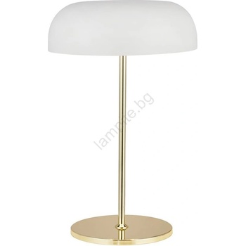 Image 1 of Searchlight EU60707WH - Настолна лампа HANOVER 2xE14/7W/230V бял/златист (SR0405)