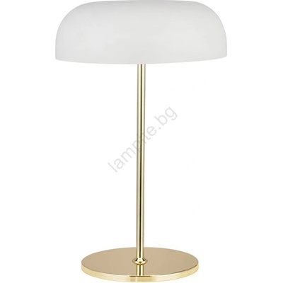 Searchlight EU60707WH - Настолна лампа HANOVER 2xE14/7W/230V бял/златист (SR0405)