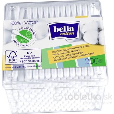 Bella Vatové tyčinky 200 ks
