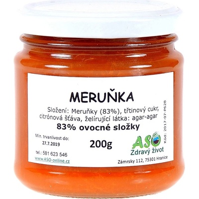 ASO Zdravý život meruňka 200 g