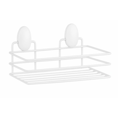 Metalife Етажерка за баня Metalife DB-718, 24х11х9 см, 1 ниво, Бял (DB-718)