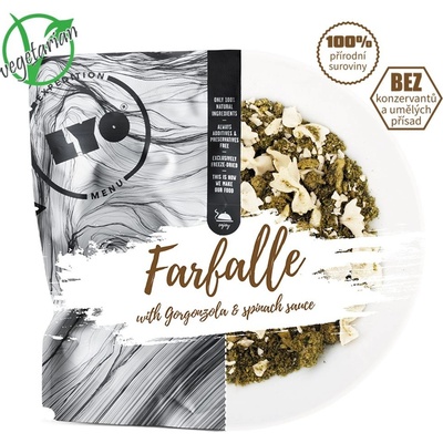 LyoFood Těstoviny s gorgonzolou a špenátem 370 g
