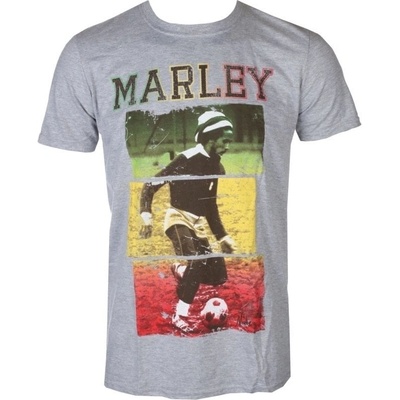 Bob Marley Football Text Grey S Риза (BMATS09MG01)