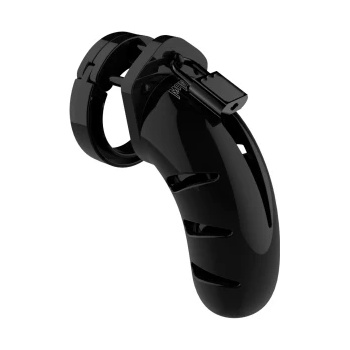 Shots Toys Пенис клетка ManCage 03 4, 5" черна