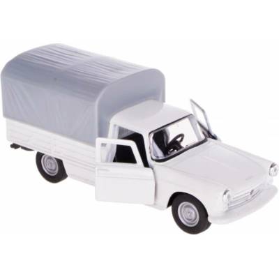 Welly 1968 Peugeot 404 Pick Up Bílá 1:34