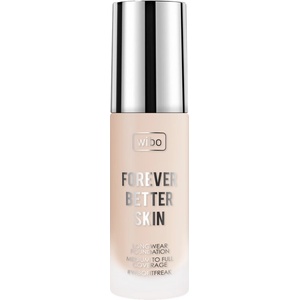 Wibo Фон дьо тен Forever Better Skin, 01 Alabaster, 28 ml - ozone