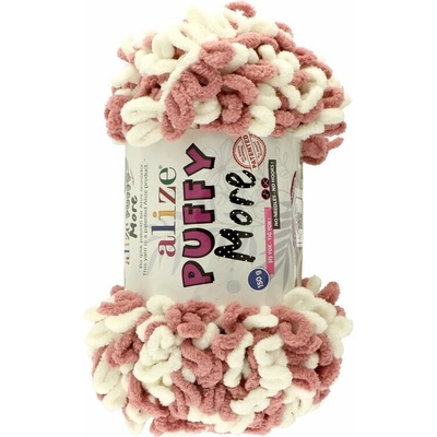 Alize Puffy More 6657 krémovo staroružová