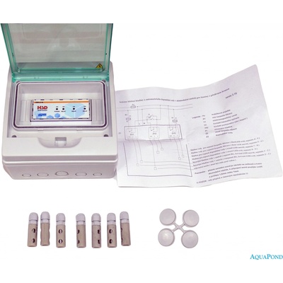Vágner Pool Elektronické hlídání hladiny v akumulační nádrži 7x sonda v rozvaděči