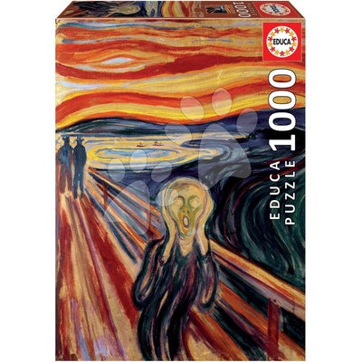 Educa The Scream Edvard Munch a Fix lepidlo 1000 dielov