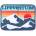 LifeVenture Sit Mat Цвят: син