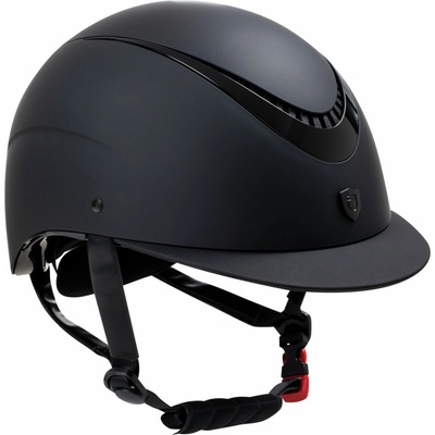 Equestro Jazdecká prilba BLACK SHINY
