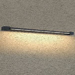 Brilagi - LED Външно стенно осветително тяло AQUA LINE LED/36W/230V 120 cm IP44 черно (BG2533A)