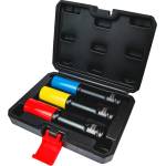 Topmaster Professional Комплект цветни удължени ударни вложки 3 части 1/2" 17, 19 и 21 мм 150 мм tmp (338807)