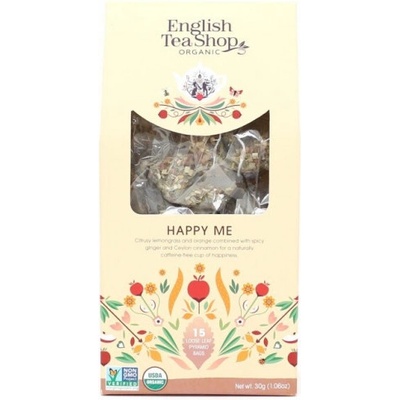 English Tea Shop Wellness Čaj Pocit štěstí 15 pyramidek