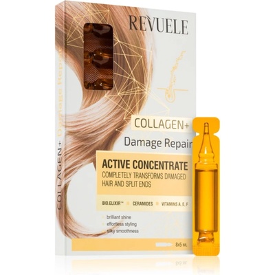 Revuele Active Hair Concentrate Collagen+ Demage Repair ампули за силно изтощена коса 8x5ml