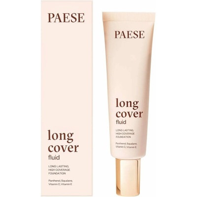 Paese Long Cover Fluid Krycí make-up 01 Light Beige 30 ml