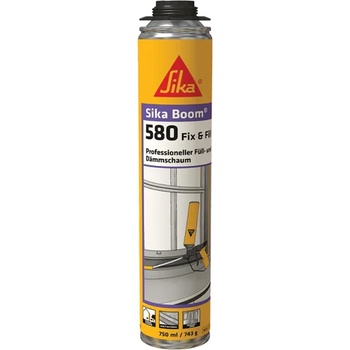 Image 1 of Sika ПЯНА ОБЕМНА Sika Boom 580 Fix&Fill ПИСТОЛЕТНА 0.750мл (714543)