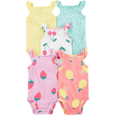 CARTER'S Body na ramínka Dots Fruit holka ks m