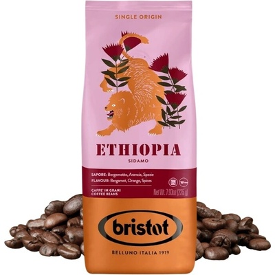Bristot Etiopia Sidamo zrnková 225 g