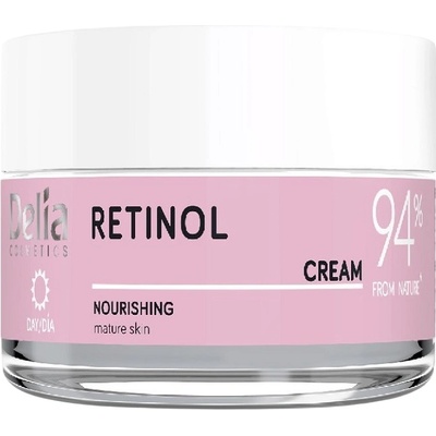 Delia Cosmetics Подхранващ дневен крем за лице с ретинол, 50 ml