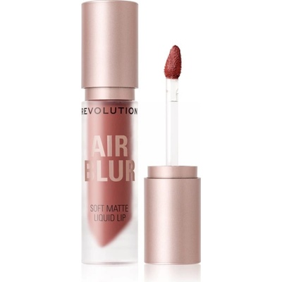 Makeup Revolution Air Blur Liquid Lipstick lehká tekutá matná rtěnka Whisper 3,5 ml