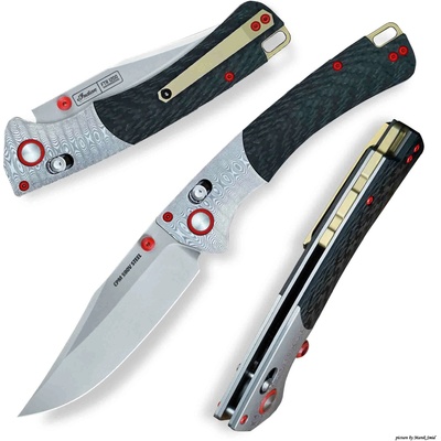 Dellinger Zavírací nůž Indian Carbon Edition S90V