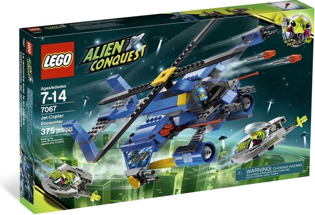 LEGO® Alien Conquest 7067 Jet-Copter Encounter od 211,6 € - Heureka.sk
