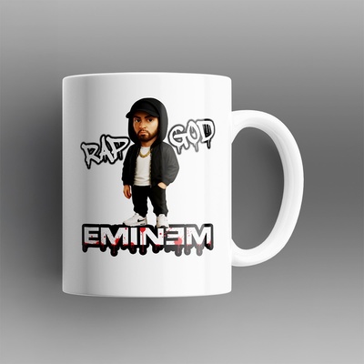 Hoodstyle Rap Toon EMINEM чашаHOOD-1417-2 - Маслина, размер