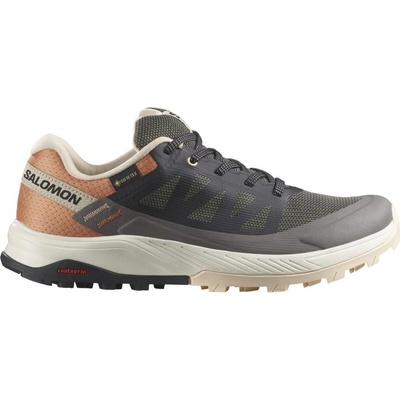 Salomon trekingová obuv Outrise Gtx W L47219100 Magnet/Black/Coral Gold