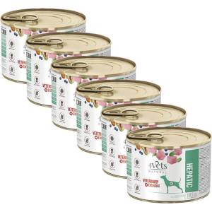 4Vets NATURAL Veterinary Exclusive HEPATIC 6 x 185 г