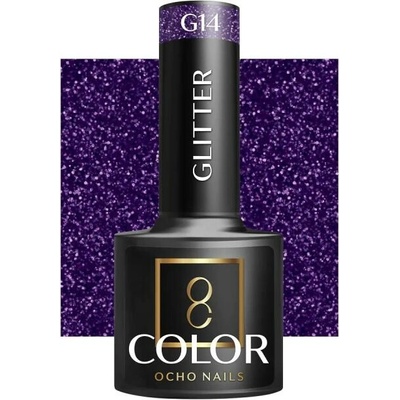 OCHO NAILS Třpytivý hybridní lak G14 -5 g