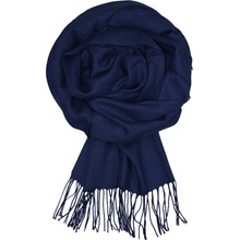 Pashmina Orlice kašmírový šál tmavomodrý