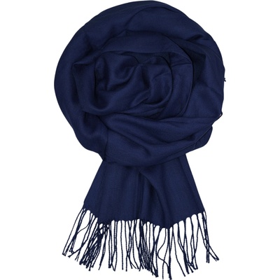 Pashmina Orlice kašmírový šál tmavomodrý