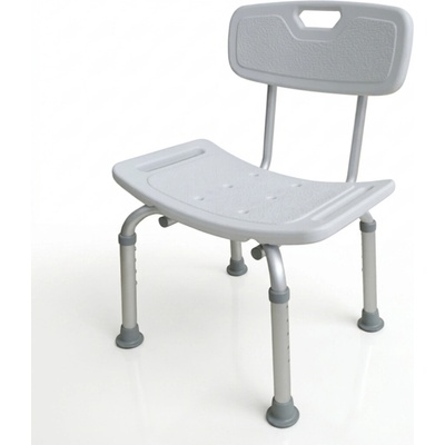 Mobilex 302051 Stolička do sprchy s operadlom 50 x 30 cm nosnosť 115 kg