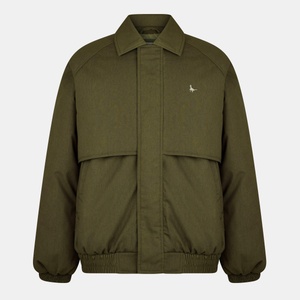 Jack Wills Яке Jack Wills Mens Long Sleeve Full Zip Harrington Jacket - Khaki