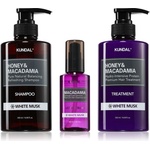 KUNDAL Honey & Macadamia White Musk комплект за суха и увредена коса