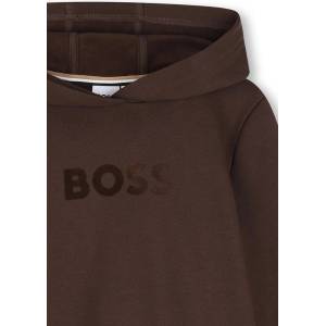 HUGO BOSS суичър с качулка за деца с памук (j53400.114.150)