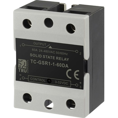 TRU COMPONENTS polovodičové relé TC-GSR-1-60DA 60 A Spínací napětí (max.): 480 V/AC 1 ks