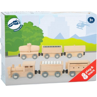 Small Foot Dřevěný vláček magnetický k vláčkodráze