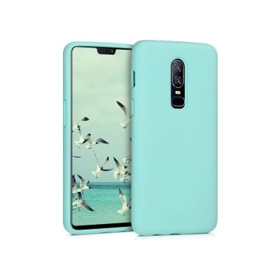 Púzdro kwmobile OnePlus 6 světle zelené