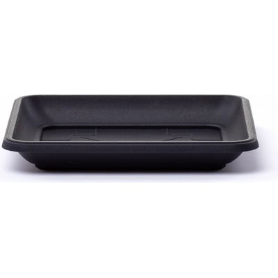 Miska hranatá TERRA antracit 22 cm